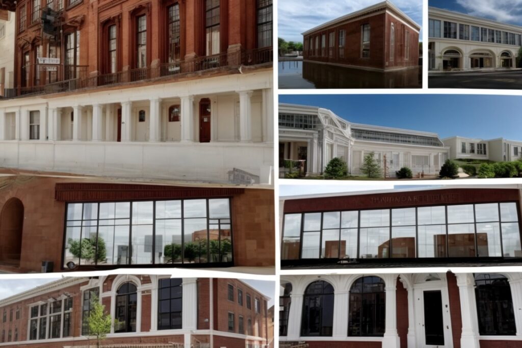 historic architecture in Huntsville with climate control window films